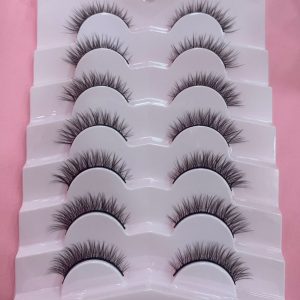 CB6541 Pestañas Naturales de 7 Pares