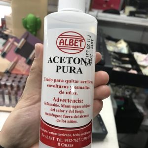 Acetona pura 8 onzas Albet