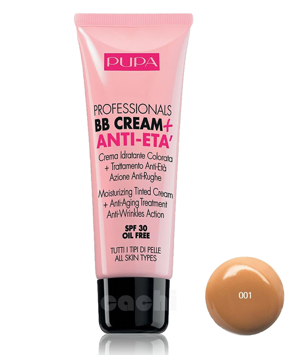 BB Cream Pupa Profesional Anti Edad001 Nude 50ml Tutti Pelle