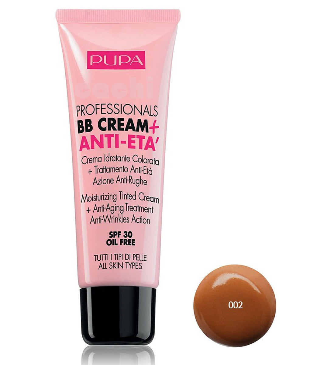 BB Cream Pupa Profesional Anti Edad 002 Sand50ml Tutti Pelle
