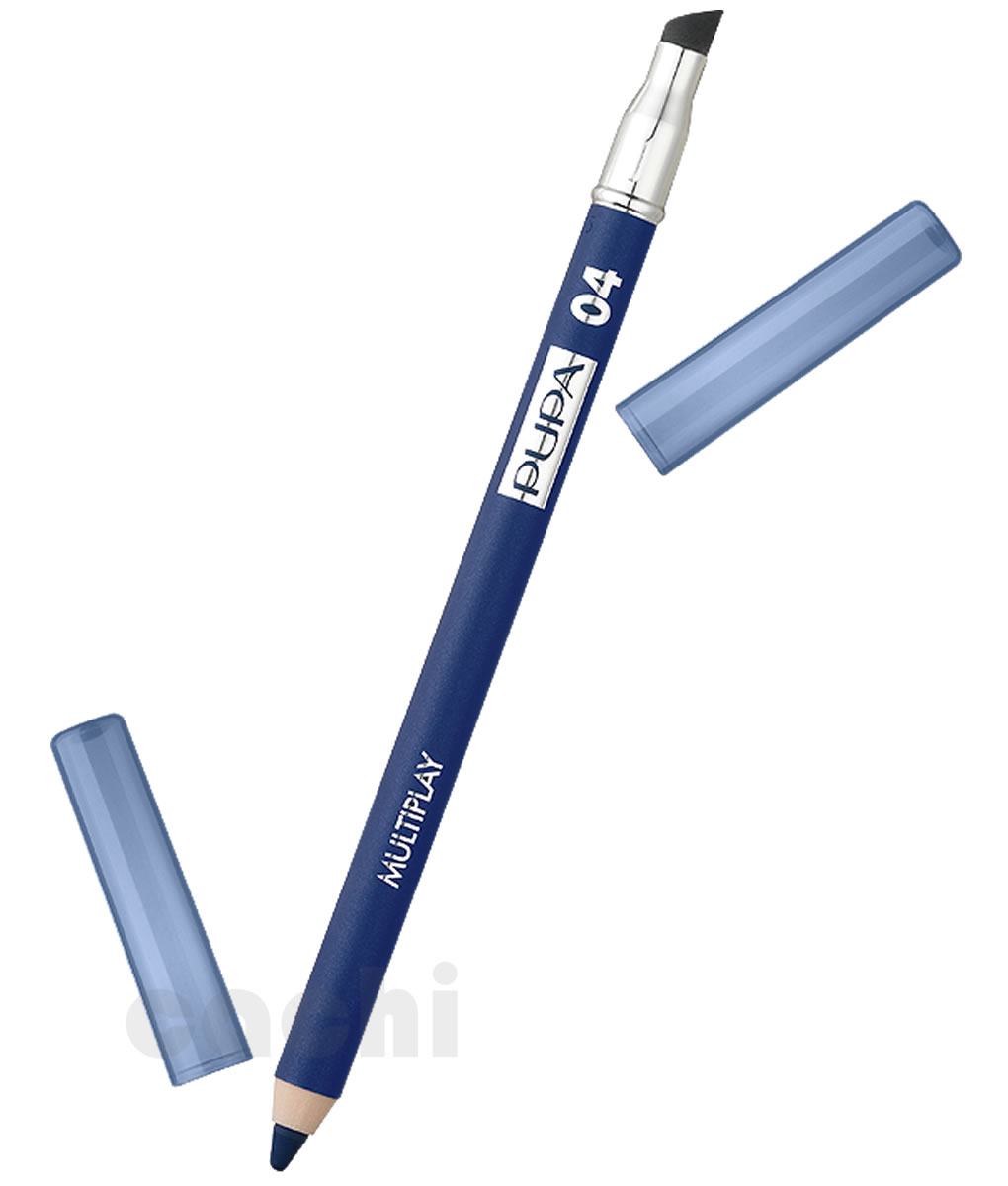 Delineador De Ojos Pupa 04 Azul Shocking Blue Multiplay