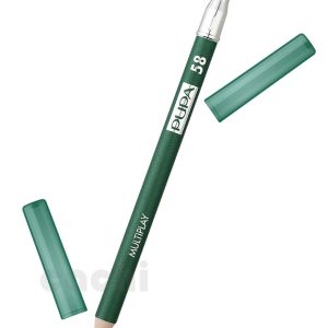 Delineador De Ojos Pupa 58 Plastic Green Multiplay Verde