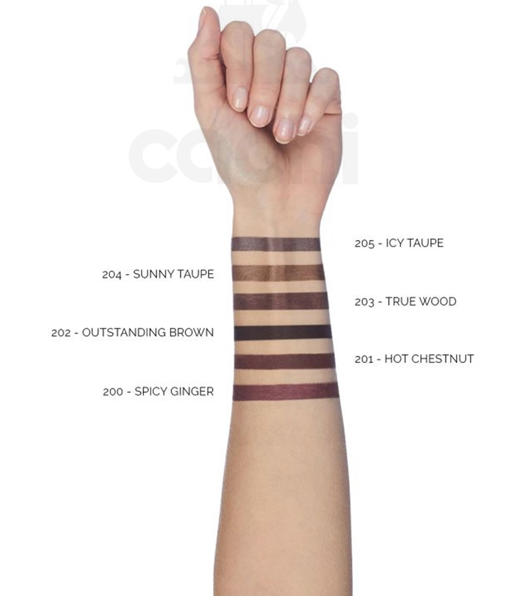 Delineador de Ojos Pupa Vamp! 2 en 1 201 Hot Chestnut - Imagen 2