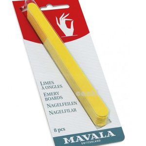 Limas para uña Mavala x 8 unidades
