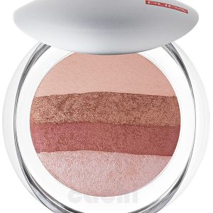 Polvo Iluminador Pupa Luminys Baked All Over 1 Rose Stripes