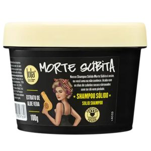 Shampoo Solido Exfoliante Morte Subita Lola100ml