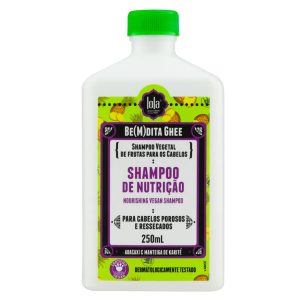 Shampoo de Nutricion Bendita Ghee Karite y Anana Lola 250grs