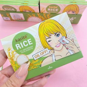 Papel de arroz absorbente de grasa