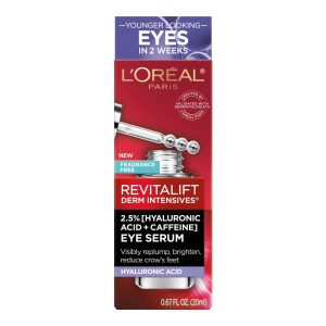 L’Oreal Paris Revitalift Derm Intensives Ácido hialurónico + Suero hidratante para ojos