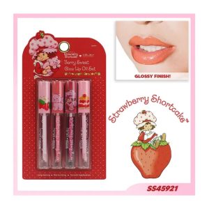 Wholesale Strawberry Shortcake Berry Sweet Glow Lip Oil Set