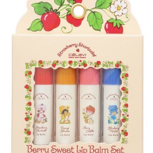 Célavi X Strawberry Shortcake Berry Sweet Lip Balm Set