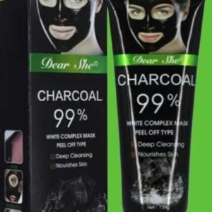 Máscara facial de carbón máscara compleja blanca tipo 120 gm querida limpia prof