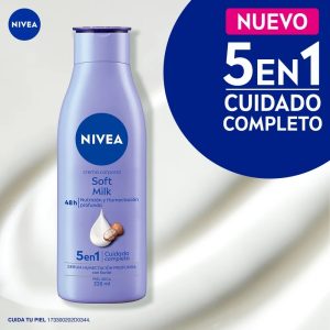CB5610 Crema Corporal Nivea humectante Soft Milk -220 ml