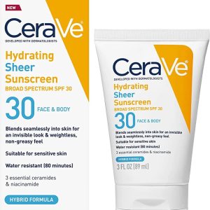 Cerave Hydrating Sheer 30 Face & Body