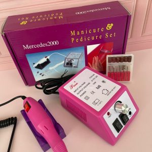 Pulidor Esmeril Profesional Para Uñas Y Drill Mercedes 2000. Set de Manicure y Pedicure.
