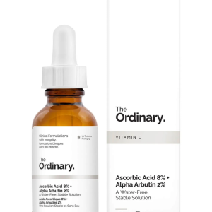 The Ordinary – Ácido Ascórbico 8% + Alpha Arbutin 2%