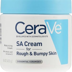 CeraVe SA Cream para piel áspera y con baches 16 oz