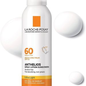 La Roche-Posay Anthelios – Protector solar ultraligero para el cuerpo y la cara SPF 60